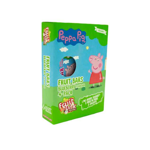 PEPPA Schoolbar 4x20g Mustika puuviljabatoon