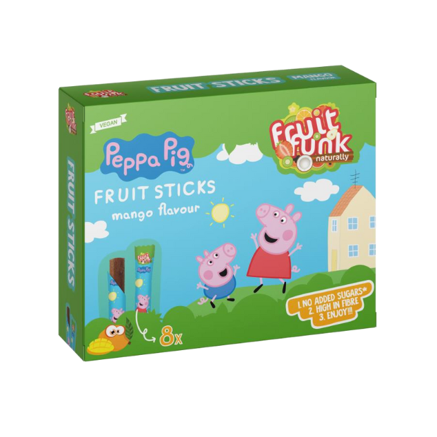 FRUITSTICK PEPPA PIG Mango 8x10g